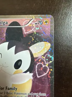 Emolga - RC23/RC25 - Full Art Ultra Rare LP, English Pokemon Legendary Treasures - Image 3