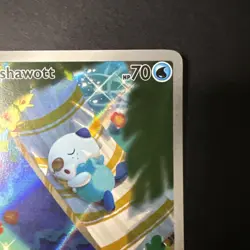2025 Pokemon TCG SV White Flare WHT EN Oshawott Illustration Rare #105/086 (NM) - Image 5