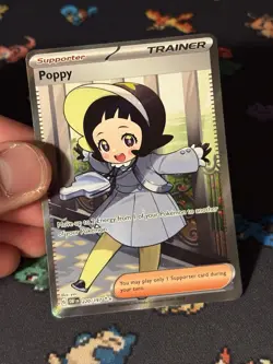 Pokemon Cards Poppy 220/197 Full Art Secret Rare Obsidian Flames - (NM) #1 - Image 2