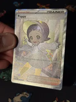 Pokemon Cards Poppy 220/197 Full Art Secret Rare Obsidian Flames - (NM) #1 - Image 3
