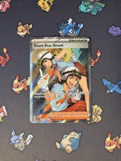 Pokemon Cards Team Star Grunt 242/198 Secret Rare Scarlet & Violet Base - (NM) - Image 1