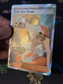 Pokemon Cards Team Star Grunt 242/198 Secret Rare Scarlet & Violet Base - (NM) - Image 3