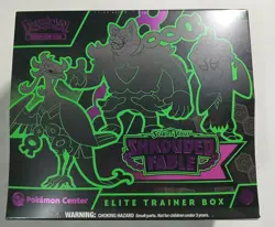 Pokemon SV Shrouded Fable Pokemon Center Elite Trainer Box New/Sealed - Image 1