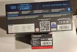 Pokemon TCG Phantasmal Flames ETB Elite Trainer Box + Booster Bundle NEW Sealed - Image 3