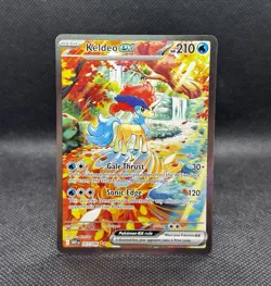 Pokemon TCG Illustration Rare Keldeo EX White Flare Pack 167/086 English - Image 1
