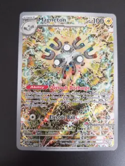 Magneton 159 Pokemon Center Stamped Surging Sparks Black Star Promo NM - Image 1