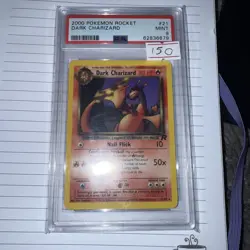 Dark Charizard - PSA 9 - Rocket 21/82 - Pokemon - Image 1