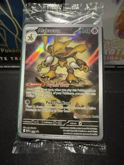 Alakazam 009 and Riolu 010 Black Star Promo Pokemon Center Stamp SEALED - Image 2