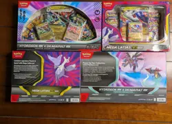 Pokemon TCG Hydreigon Dragapult Premium Collection Box & Mega Latias Lot of 2 - Image 2