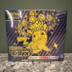 Pokemon TCG Surging Sparks Elite Trainer Box - New Factory Sealed ETB - Image 1