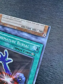 YuGiOh! Premature Burial RP02-EN012 - Error Misprint Miscut Pack Fresh Mint - Image 3