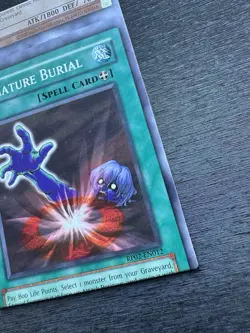 YuGiOh! Premature Burial RP02-EN012 - Error Misprint Miscut Pack Fresh Mint - Image 4