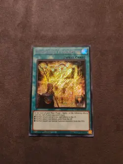 YuGiOh! Gravekeeper's Inscription PHHY-EN000 Secret Rare 1st Ed NM - Image 1