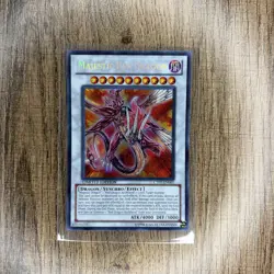 Yu-Gi-Oh! TCG Majestic Red Dragon (CT07-EN001) 2010 Tin Promo Secret Rare LP - Image 1