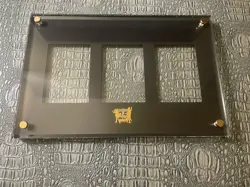 Yugioh 25th Anniversary Ultimate Kaiba Set Display Case Frame With Stand English - Image 1
