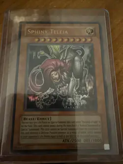 Sphinx Teleia EP1-EN003 Yu-Gi-Oh! Movie Exclusive Pack Limited Edition - Image 1