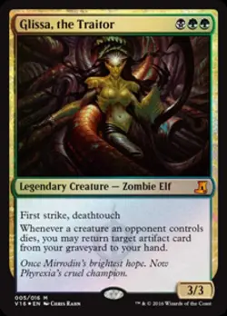 Glissa, the Traitor -Foil Near Mint MTG From the Vault: Lore - Image 1