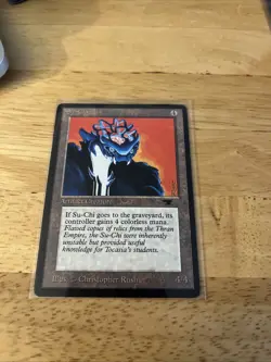 Magic: The Gathering Antiquities Su-Chi Artifact Creature Card - Image 1