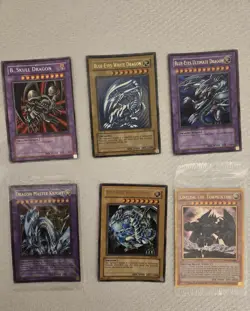 YU-GI-OH CARDS Lot Blue-Eyes white Dragon, Spell Cards, Trap Cards, and More! - Image 5