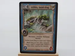 WARLORD Saga of the Storm CCG Character Card SSITHISS SUTEK KING 34/78 #986 - Image 1