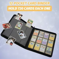 720 Pocket Trading Card Binder: Elegant Storage for TGC, MTG, Baseball, and Y... - Image 5