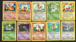 POKEMON TCG 1999 1ST EDITION- #L11 - LOT OF 10 BASE SET 2 CARDS - EX - Image 1