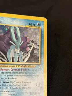Suicune 14/64 Neo Revelation Holo Rare Pokemon Card - Image 2