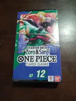 ONE PIECE CARD GAME - ZORO AND SANJI - ST12 STARTER DECK ENGLISH - Image 1