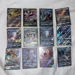 Pokemon TCG GX And EX Card 12 Card Lot From 2017/18/24/25 - Image 1
