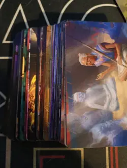 90 Card Assorted Art Series Magic The Gathering Lot Including 5 Gold Signature - Image 3