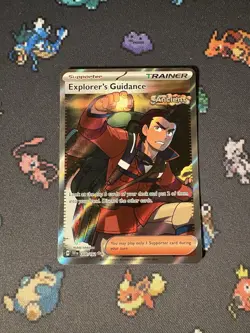 Pokemon Cards Explorer’s Guidance 200/162 Secret Rare Temporal Forces - (NM) - Image 1