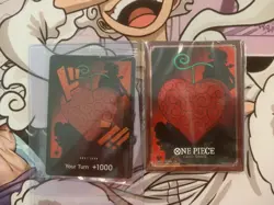 One Piece Devil Fruit Vol. 3 Sealed Special Don Promo Card Red Trafalgar Law - Image 1