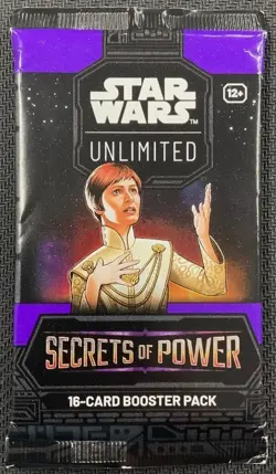Star Wars Unlimited Chancellor Palpatine Showcase - Secrets of Power card # 1021 - Image 4