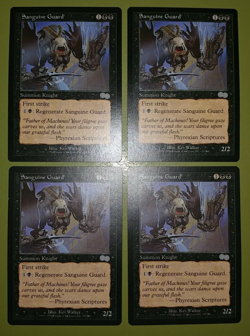 Sanguine Guard x4 Urza's Saga 4x Playset Magic the Gathering MTG - Image 1