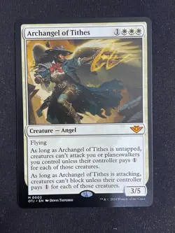 Archangel of Tithes - Outlaws of Thunder Junction (MTG) - Image 1