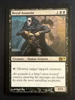 1x Royal Assassin (105) Core Set 2012 M12 LP MTG Magic the Gathering x1 MKE - Image 1