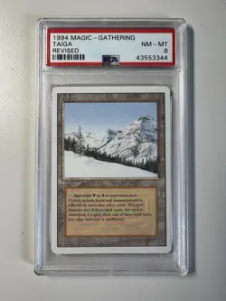 1994 MTG - Taiga - Revised Edition - PSA 8 - Image 1