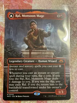 Ral, Monsoon Mage (Borderless) Modern Horizons 3 Regular - Image 1