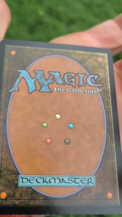 Mtg Island (Anime Girl) - Hand Painted Altered Art by I.B. - Image 2