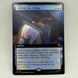 MTG - NM - Hide on the Ceiling (Extended Art) Marvel's Spider-Man Foil - Image 1
