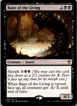 Bane of the Living Commander 2016 MTG NM - Image 1