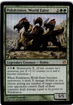 Magic The Gathering Polukranos, World Eater HOLO Mythic #43 - Image 1