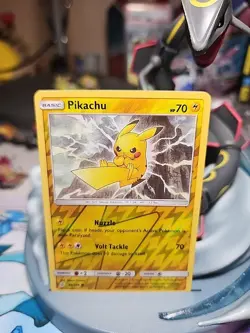 Pikachu Pokemon Sun & Moon Reverse Holo - Cosmic Eclipse 66/236 NM - Image 1