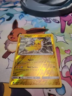 Pikachu Pokemon Sun & Moon Reverse Holo - Cosmic Eclipse 66/236 NM - Image 2