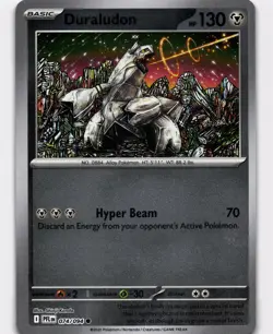 Duraludon Reverse Holo Common ME02: Phantasmal Flames 074/094 NM Pokemon - Image 1