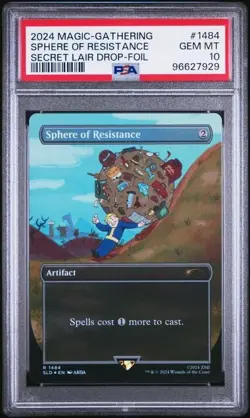 Sphere of Resistance (Foil) - #1484 - MTG: Fallout SLD - PSA 10! - Image 1
