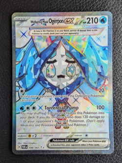 Wellspring Mask Ogerpon ex - 194/167 - Twilight Masquerade (Pokemon) Ultra Rare - Image 1