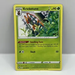 Pokemon TCG Sword & Shield: Astral Radiance Kricketune 010/189 Pack Fresh - Image 1