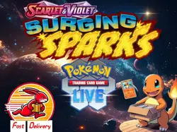 Surging Sparks Pokemon Live Online Booster Codes PTCGL - Image 1