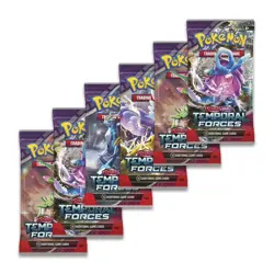 Pokemon: Scarlet & Violet Temporal Forces Sealed Booster Bundle (6 Packs) - Image 2